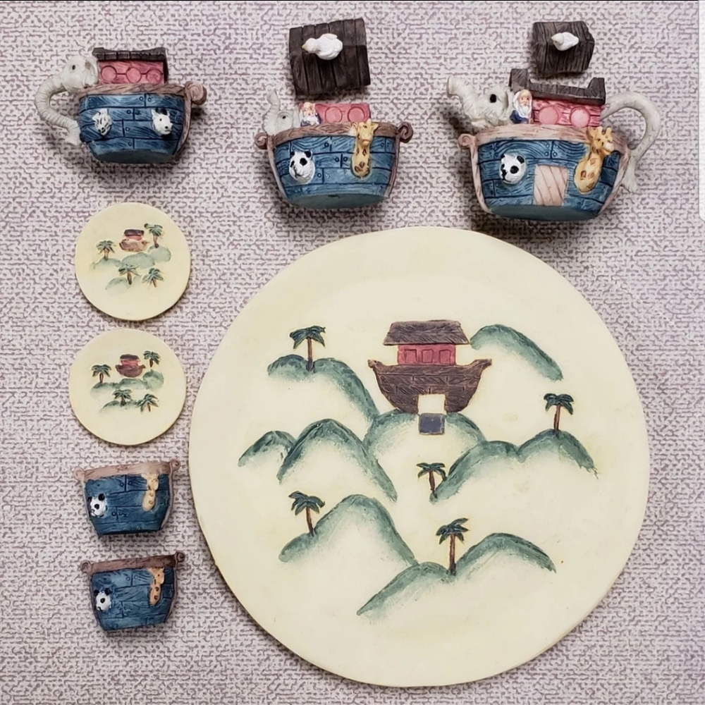 Tiny Tea Set Noah's Ark